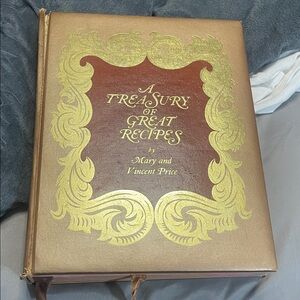 1965 1st Printing - Treasury of Great Recipes by Mary and Vincent Price